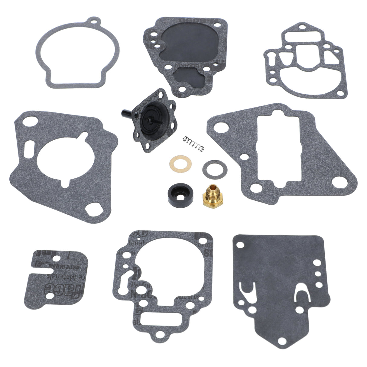 Gasket kit for Mercury WMC carburetor, spare part 1395-97611, suitable for 6-25 HP outboards, 2-stroke, original spare part