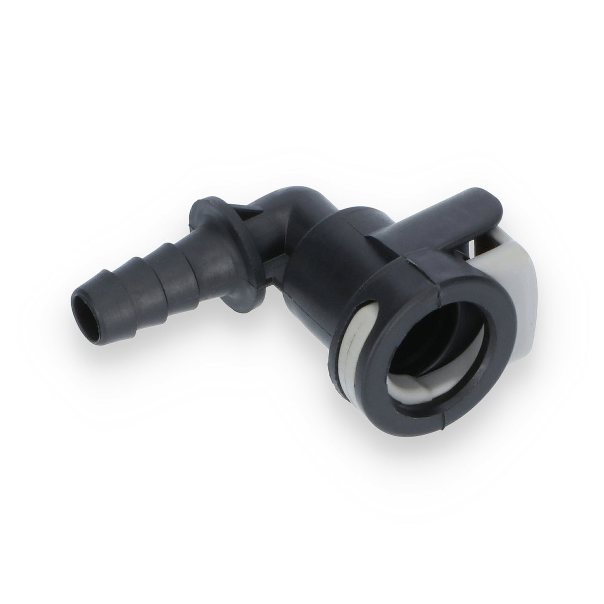 Mercury quick connector 90° transmission oil line, Quick Connector, Original Spare Part Number 22-861163