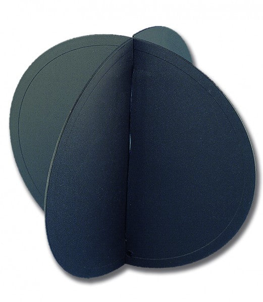 Ankerball zusammenlegbar 30 cm schwarz, Ankergerät, zusammenklappbar