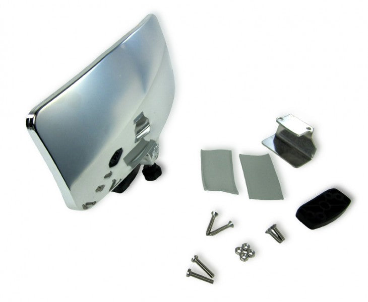 Wasserskispiegel Kunststoff 180° Sichtwinkel, Rückblickspiegel, einfache Montage