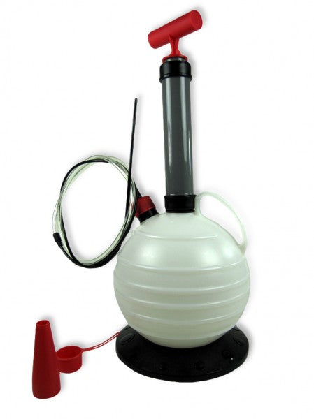 Ölabsaugpumpe Ölwechsel Handpumpe 4 L/Min Förderleistung, Altölbehälter 6 L Kapazität