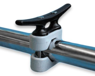 Klampe Relingmontage 110mm, Bootsbeschlag, werkzeuglose Befestigung