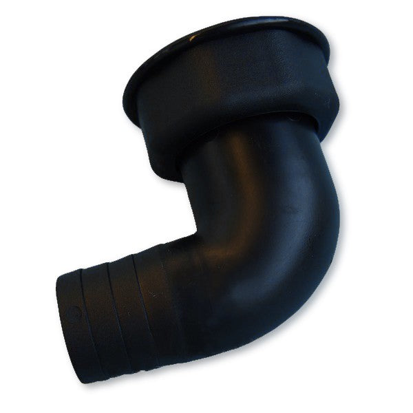 Anschlussgarnitur Tank 90° für 35mm Schlauch, Schlauch-Verbindungsstück, kompatibel mit Kraftstofftanks 2714-4089