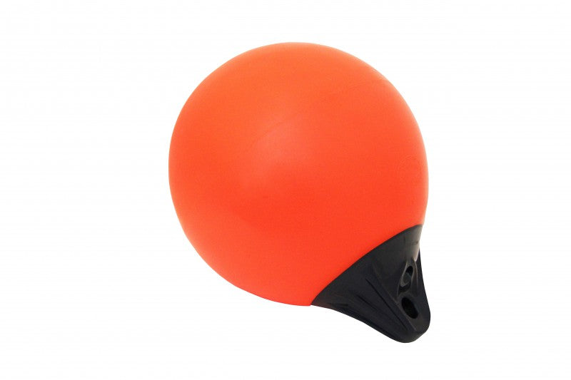 Fender Bojenfender 39x31 cm Orange, Bootsschutz Polyform, für Boote bis 5 m