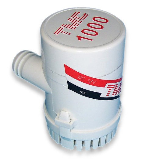 Bilge pump 12V 3785l/h, dirty water pump, shock-resistant material resistant to acid and gasoline