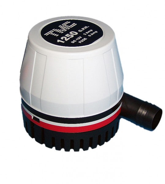 Bilge pump 12V 4732l/h, drainage pump, shock-resistant material, acid and gasoline resistant