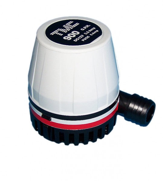 Bilge pump 12V 3400L/h shockproof acid and petrol resistant, bilge pump, acid and fuel resistant connection cable