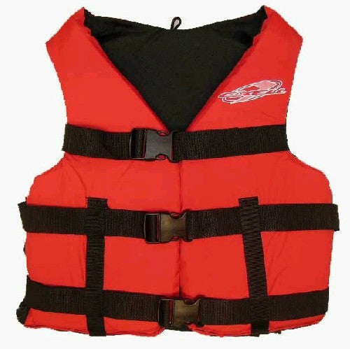 Exell Wasserskiweste 3-Gurte Größe S-M 30-60 kg, Schwimmweste, hochwertig und bequem