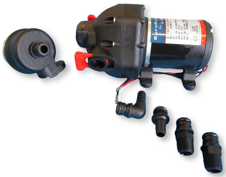 Europump Druckwasserpumpe Temperaturfühler, Wasserpumpe, Überlastungsschutz und Druckwasserschalter