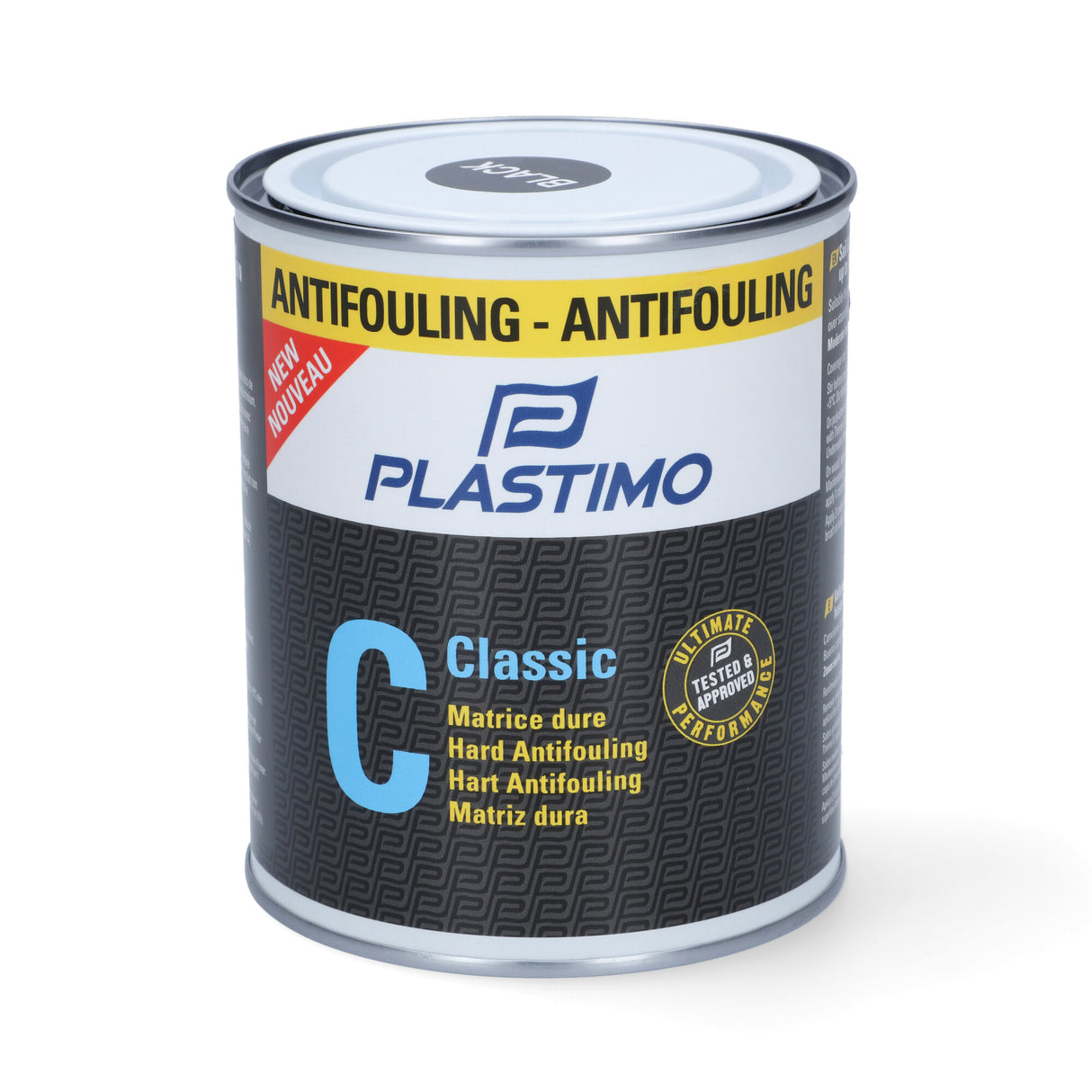 Antifouling Classic Hart-Antifouling Schwarz 0,75L, Antifoulingfarbe, B-Ware mit aktuellem Produktionsdatum