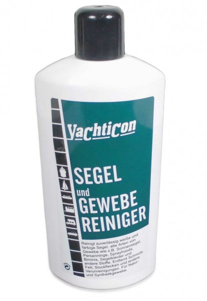 Yachticon Cleaner for Sails and Fabrics 500ml, Boat Fabric Cleaner, Traditional Formula for Natural and Synthetic Fibers