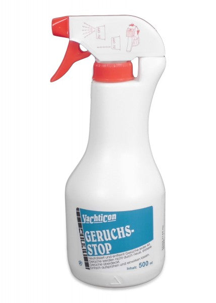 Yachticon Odor Neutralizer removes musty, musty, and toilet odors, odor remover, easy to use, 500ml