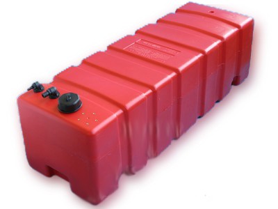 Kraftstofftank 100L Eltex für Benzin, Diesel und Pflanzenöl, Treibstoffbehälter, vorbereitet für Füllstandsanzeige