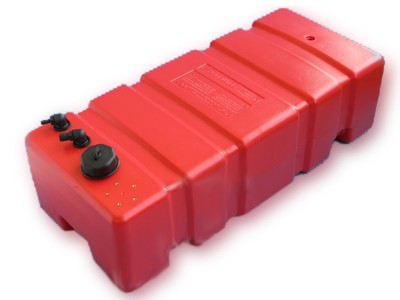 Kraftstofftank 52L aus Eltex, Tankbehälter, für Benzin Diesel Pflanzenöl, vorbereitet für Füllstandsanzeige