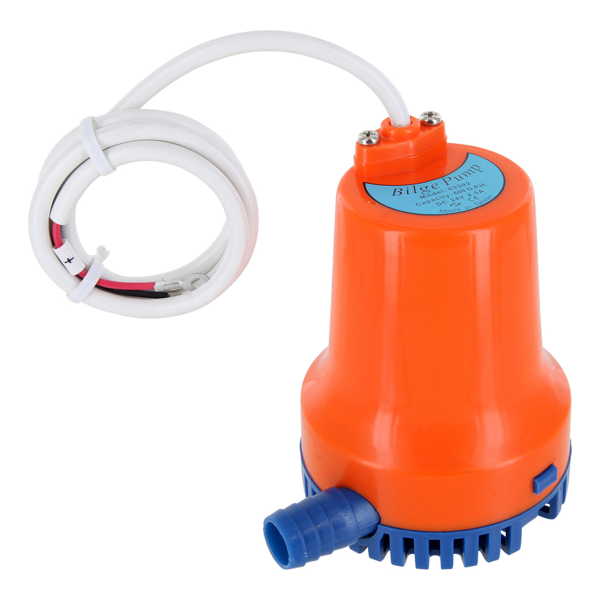 Bilge pump 24V 4800L/h with high performance, water pump, shockproof and chemical resistant - 600 - 4800 L/h