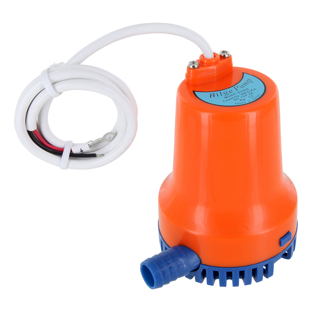 Bilge pump 24V 4800L/h with high performance, water pump, shockproof and chemical resistant - 600 - 4800 L/h