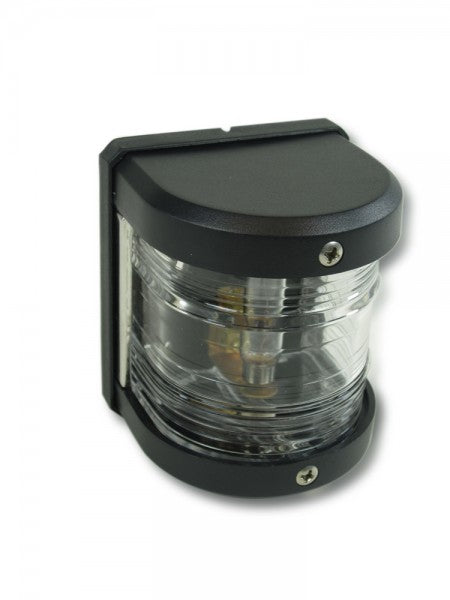 Topplicht Positionslicht Schwarzes ABS-Gehäuse, Navigationslicht, Für Boote bis 12 m Länge