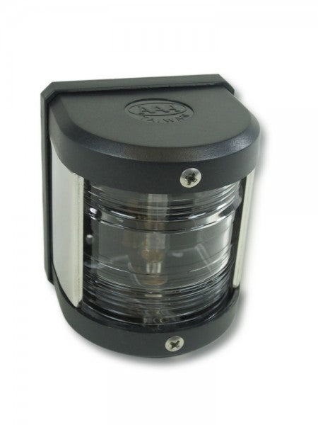 Heckleuchte Wasserfahrzeug wetterbeständig, Rücklicht, Schwarz ABS bis 12 m Länge