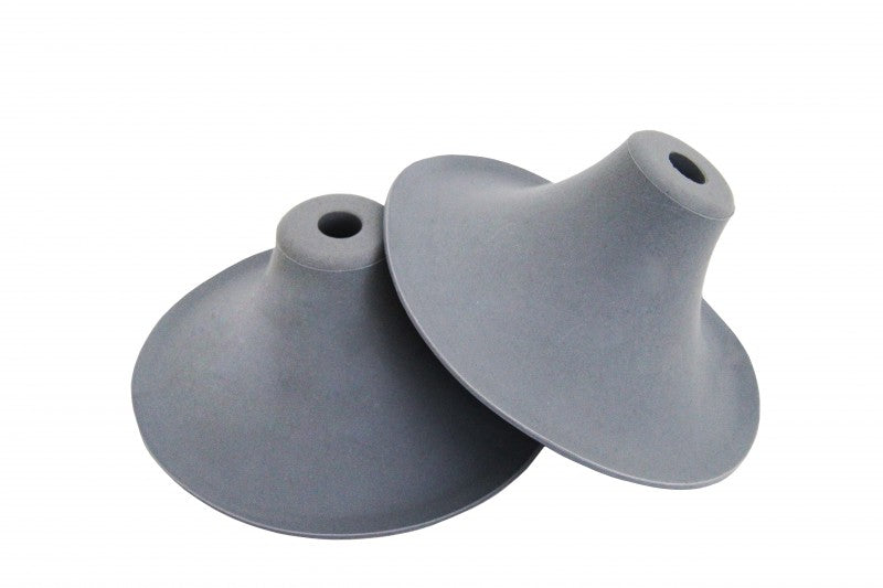 Saugnapfhalterung Kunststoff Ø90 mm für Bimini, Schlauchboot-Aufklebehalterung, 2 Stück