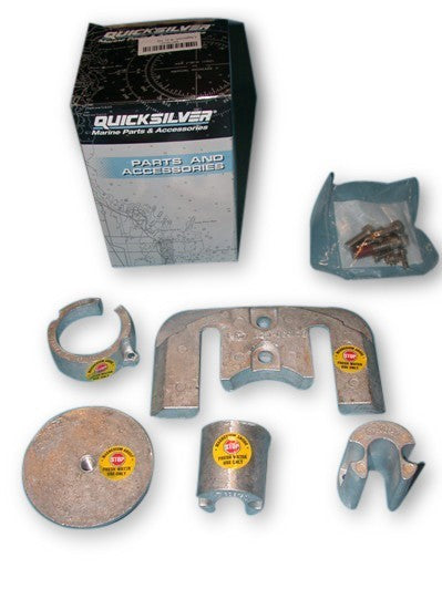 Magnesium set anode set for Mercruiser freshwater suitable, anode protection, contains all anodes and mounting materials