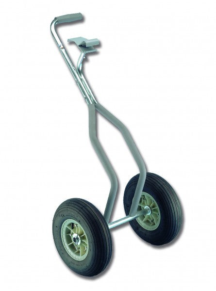 Schleppwagen Schlauchboot verzinkter Stahl, Transportwagen, Gummiluftreifen 360 mm Durchmesser