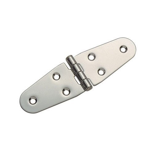 Scharnier Wing Medium Edelstahl hochglanzpoliert 135 x 40 mm, Türbeschlag, langlebig