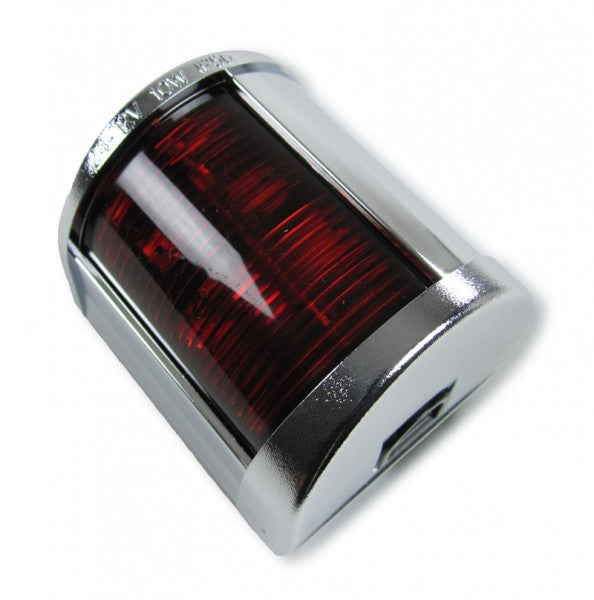 Croce del Sud Backbordlaterne verchromt LED, Navigationslicht, energiesparend wasserdicht IP56