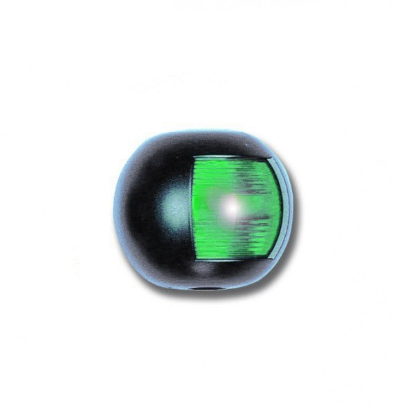 Orsa Minore Steuerbordlaterne UV-beständiges Polycarbonatgehäuse 112,5° grün LED-Navigationslicht, IP56 wasserdicht für Wasserfahrzeuge unter 12 m