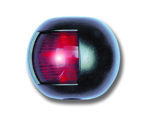 Orsa Minore Backbordlaterne Schwarzes Gehäuse LED, Navigationsbeleuchtung, UV-beständig & wasserdicht