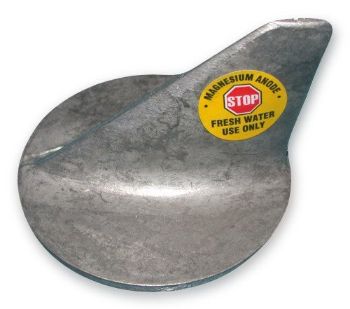 Magnesium anode with fin for Mercury/Mariner engines, anode spare part, original quality for freshwater