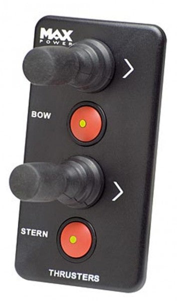 Max Power control unit 2 joysticks splash-proof, control device, replaceable cover plate