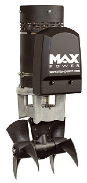Max Power bow thruster with composite gearbox, tunnel transverse thruster 24V, maintenance-free and cost-effective