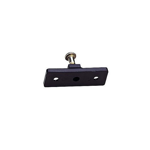 Bimini bracket vertical plastic white, Bimini attachment, with screw for installation - black or white