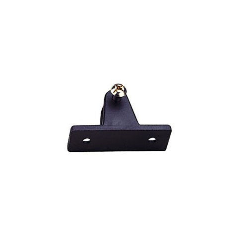 Bracket plastic black, Bimini attachment with side screw
