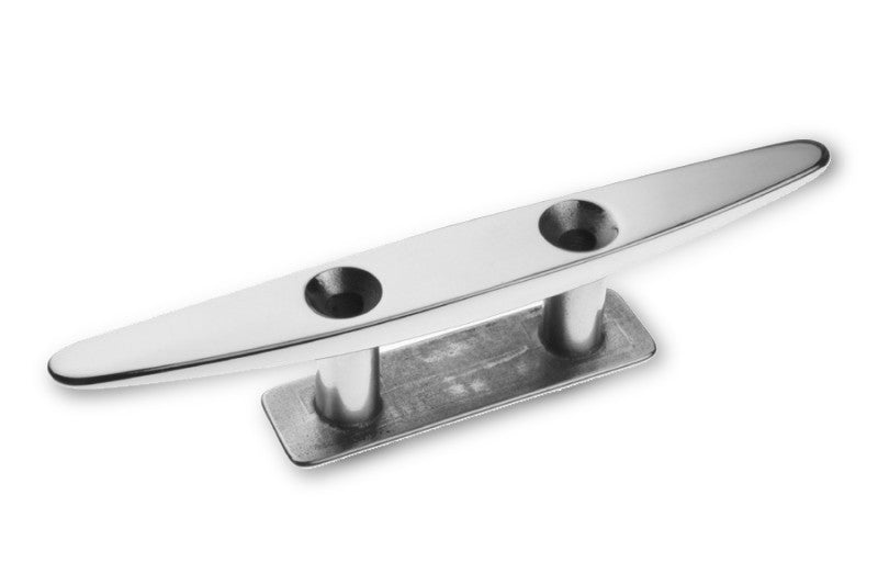 Klampe Edelstahl 100 mm poliert, Bootsklampe, rostfrei und langlebig