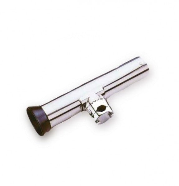 Rutenhalter Edelstahl Relingmontage, Angelrutenhalter, feststehend AISI 316