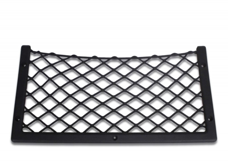 Ablagenetz stabiler Kunststoff, elastisches Netz, 415 x 210 mm, inkl. Abdeckkappen