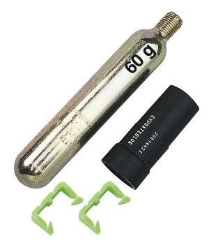Füllkit Automatik Rettungsweste Pilot 275N CO²-Flasche Auslösepatrone Sicherungsclipse, Nachfüllset, für hohe Sicherheit