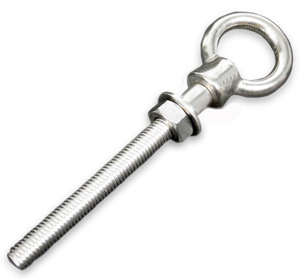Augbolzen Wasserskihaken Edelstahl AISI 316, Augenschraube, Bruchlast 2600 kg