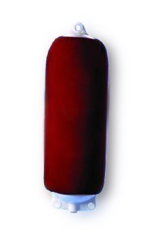 Fenderüberzug Polyester Bordeauxrot, Fenderhülle, schützend für Fender 21-23 cm Durchmesser, 65-75 cm Länge