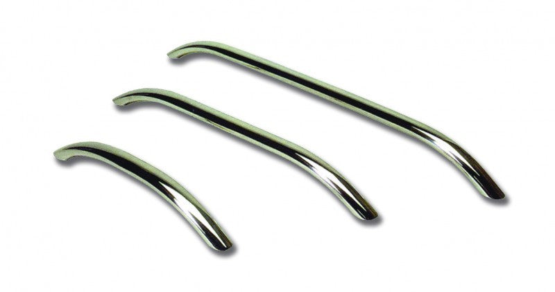 Handrail railing stainless steel 610 mm, handrail for stairs, highly polished