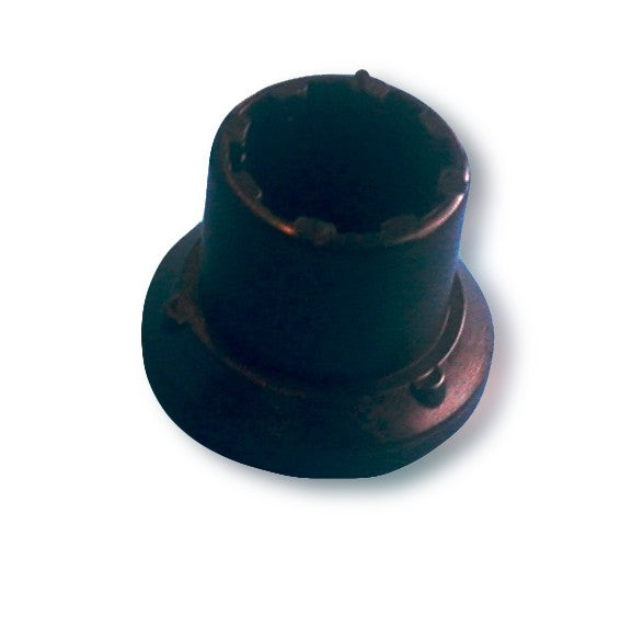 Halterung zur Befestigung auf Lichtmasten schwarz, Mastbefestigung, für 20 mm und 30 mm Rohrdurchmesser