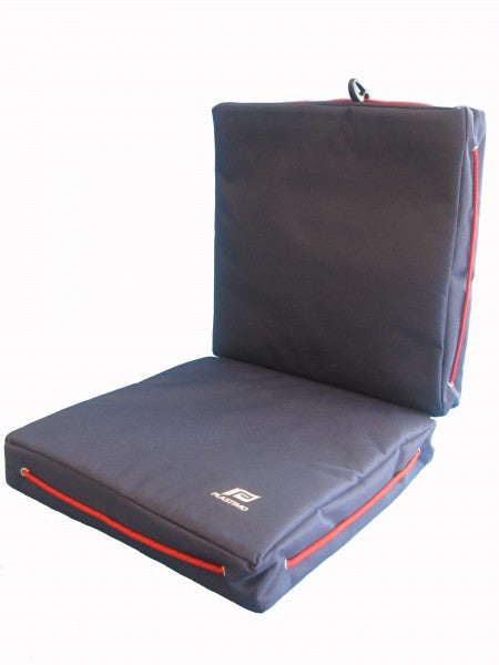 Plastimo Floating Cushion Double - Navy Blue, Floating Seat Cushion, High Seat Comfort and Buoyancy 166 N