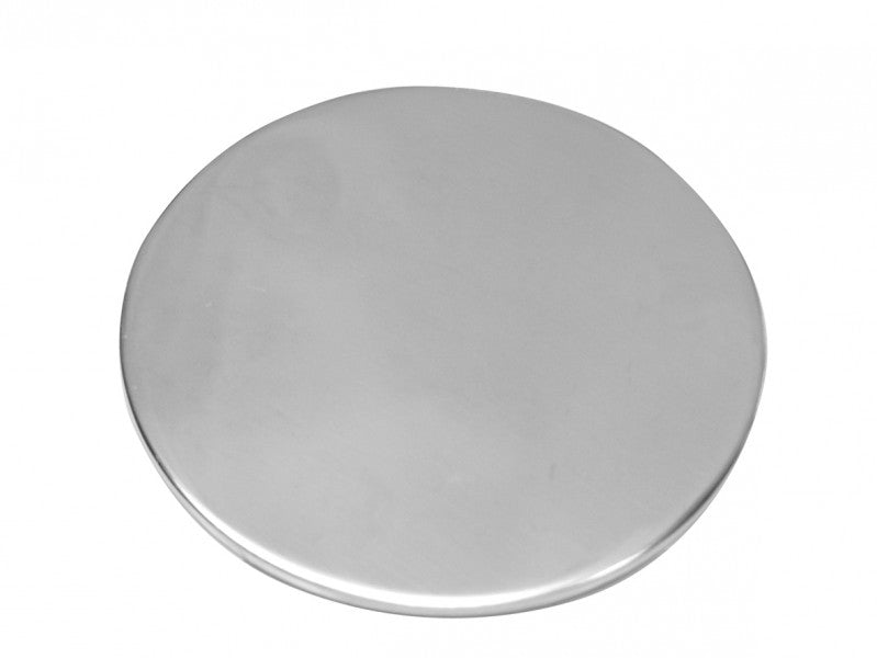 Edelstahl Gegenplatte Rund Ø 75 mm Materialstärke 3 mm hochwertige Edelstahlplatte