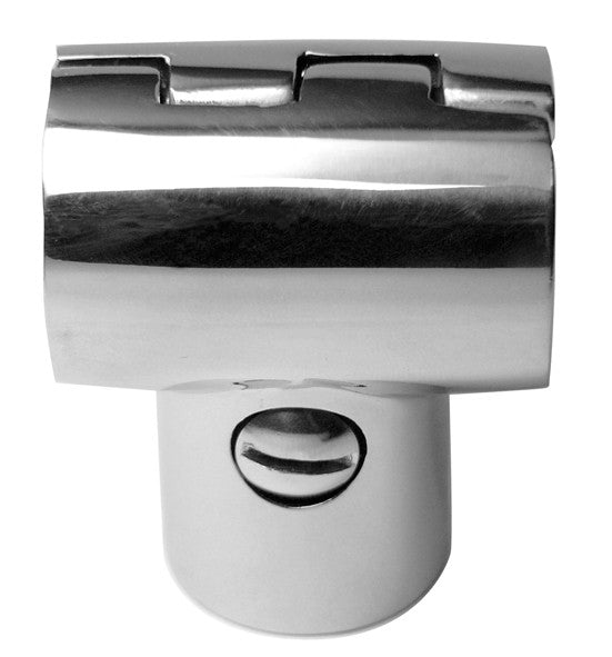 T-piece foldable 90° stainless steel A4 22 mm, pipe connector, durable