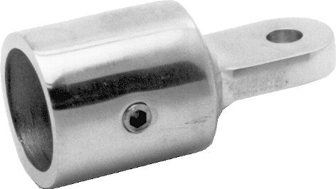 End cap stainless steel A4 pipe end piece Ø 30 mm, rustproof