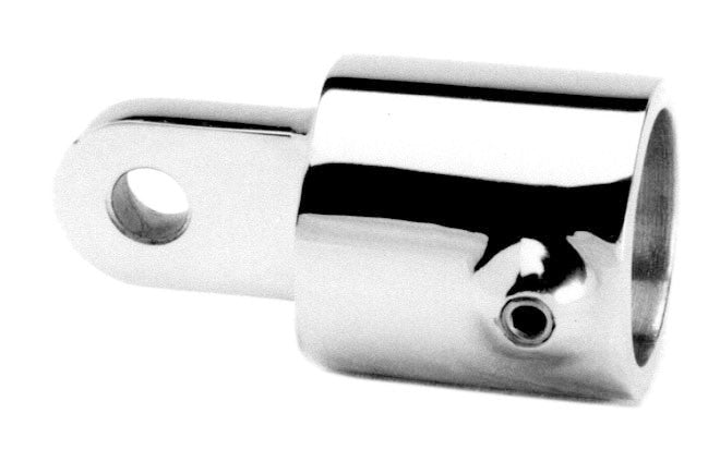 End cap stainless steel A4 pipe closure cap reinforced, 30 mm