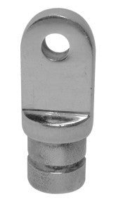 Edelstahl Rohrendstück 19 mm, Endkappe, rostfrei A4