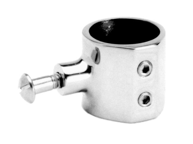 Edelstahl Rohrmittelstück 22 mm, Rohrverbinder, aus Edelstahl A4