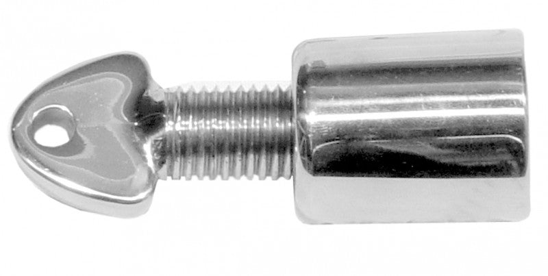 Stainless steel pipe extension 22 mm, stainless steel pipe attachment, A4 material